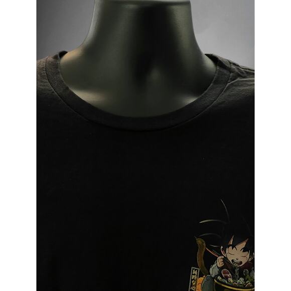 Dragon Ball Z Son Goku Koioki Shirt On Nimbus Eating Ramen - Picture 3 of 6